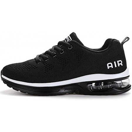 Women Air Running Sneakers Athletic Walking Shoes Breathable Tennis for Jogging Gym Sport Black